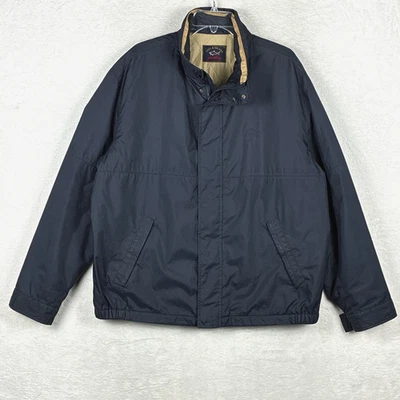 Chaqueta de nailon Paul & Shark Yachting para hombre XL azul marino de lujo preppy costera náutica Foto 1 de 4