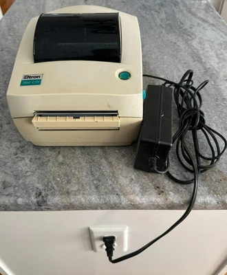 Eltron 2844 CTP Direct Thermal Barcode Printer Dispenser USB Serial Powers On - Image 1 of 4