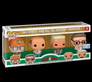 King of The Hill 4-Pack Funko Pop! In stock - Picture 1 of 1