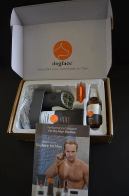 Dogface Smart Men's Skincare Kit Technobrush, Day Boom, and Wake up Gel - Image 1 of 4