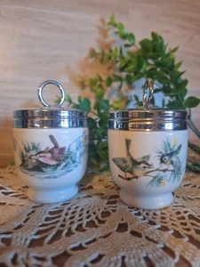 Paar Vintage Royal Worcester Porzellan Eier Kuscheltiere, Made in England, Cottage... - Bild 1 von 13