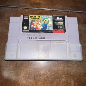 Mario is Missing (Super Nintendo, 1993) - Picture 1 of 3