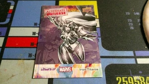 WOMEN OF MARVEL CHASE CARD # AU-19 ALTERNATE UNIVERSE IRON TITANIA 470/499 - Picture 1 of 2
