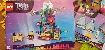 LEGO Trolls: Pop Village Celebration (41255) Used and Complete No Box - Image 1 of 4