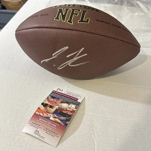 Jerry Jeudy Denver Broncos Alabama Signed NFL Wilson Football COA Autographed - Picture 1 of 3