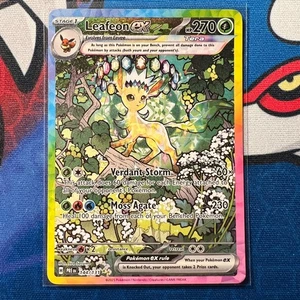 Leafeon ex 144/131 Englisch Near Mint Prismatic Evolutions Pokemon TCG Karte - Bild 1 von 2