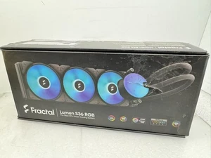Fractal Design Lumen S36 RGB Aspect 12 RGB x3 AIO CPU Liquid Water Cooler - Picture 1 of 2