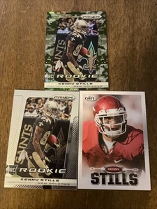 (3) Kenny Stills RC 2013 Prizm Camo & Sage Hit Rookie Lot Combined Ship - Picture 1 of 1