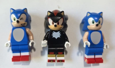 Lot of 3 Lego Sonic the Hedgehog Minifigure Figures Mini - Image 1 of 3