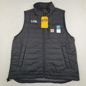 Chaleco Carhartt Para Hombres Grande Defensor de la Lluvia OV2286-M Aislado Ropa de Trabajo Ligero - Imagen 1 de 8