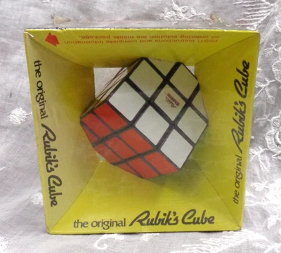 THE ORIGINAL Vtg 1980 Copyright Ideal RUBIK'S CUBE No. 2164-2 ~ NEW / SEALED! - Image 1 of 4