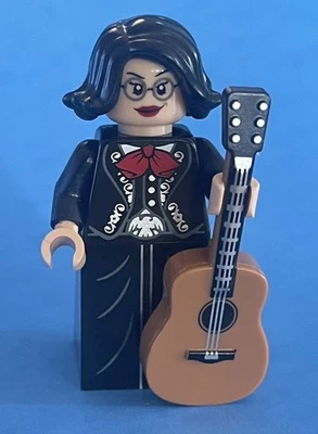 NUEVO 100% Lego Mariachi Girl con Gafas Guitarra Acústica Foto 1 de 4
