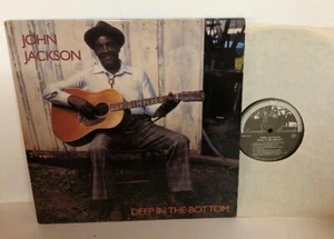 John Jackson Deep In The Bottom Blues 33 RPM LP - Foto 1 di 4