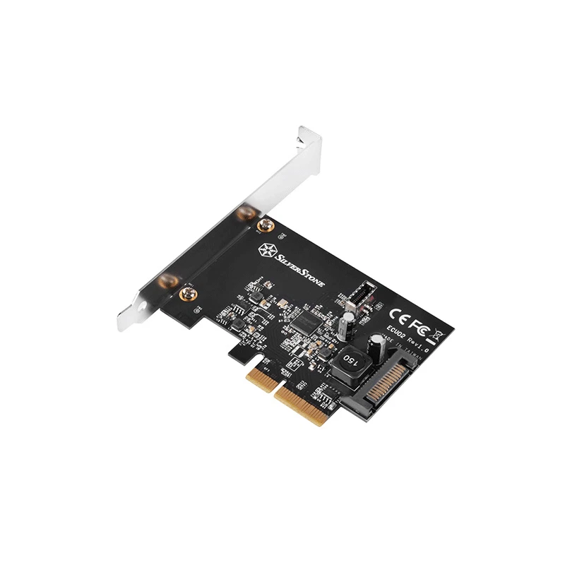 SilverStone ECU02 USB Type-C 3.1 Gen 2 PCIe 3.0 Expansion Card - Image 1 of 1