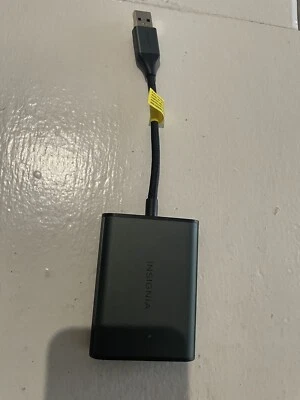 Insignia USB 3.0 to HDMI Adapter 4K Ultra HD For Windows PC Macbook Surface Pro - Image 1 of 4