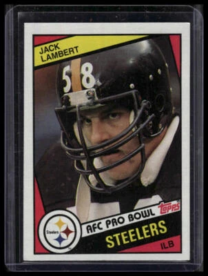 1984 Topps #167 Jack Lambert - Image 1 of 2