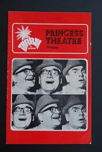 HARRY WORTH / JOE HENDERSON Signed Theatre Programme , Princess Theatre, Torquay - Picture 1 of 4