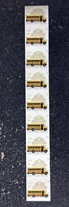 2023USA #5741 Additional Ounce Rate School Bus - Plate PNC Coil Strip of 9 - Picture 1 of 1