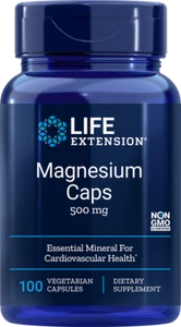 Life Extension Magnesium Caps 500 mg 100 cápsulas - minerales y vitaminas - Imagen 1 de 3