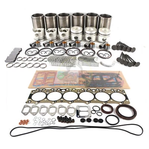 6BG1 6BG1T Engine Rebuild Kit for Isuzu TCM Hitachi JCB Excavator NRR FSR Truck - Picture 1 of 5