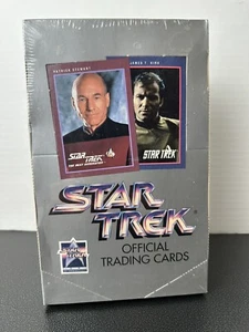1991 Star Trek Official Trading Cards Series I Imperial Factory Sealed Box - Bild 1 von 7