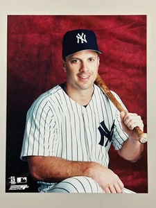 Archivo de fotos con licencia 8x10 Tino Martínez sin firmar New York Yankees Serie Mundial C - Imagen 1 de 1