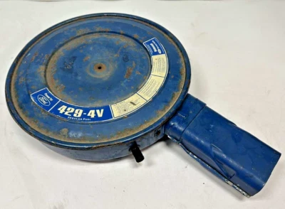 Carcasa de filtro de aire vintage Ford Mustang, Torino, Ranchero 429-4v V8 Foto 1 de 4