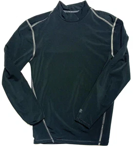 Champion C9 Boys Youth Sweatshirt Pullover Stretchy Turtleneck black Size Med - Picture 1 of 5