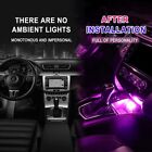 Portable Car Atmosphere Lamp RGB Car Ambient Light Car Interior Light