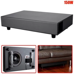 150 W 12" Aktiv Aktiv Aktiv Subwoofer Slim Sub Bass Lautsprecher Heimkino Low Profile - Bild 1 von 7