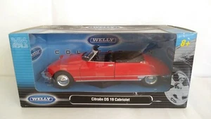 CITROEN DS 19 CABRIOLET WELLY SCALA 1/24 - Foto 1 di 1