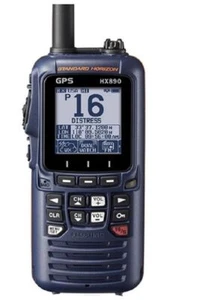 HX-890E (NAVY BLUE) - Floating Class H DSC Marine TRX with GPS - Picture 1 of 3