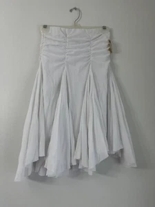 NWT Log In Womens Dress Short Strapless Sleeveless Size S White - Picture 1 of 4