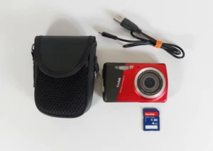 Kodak Digital Camera EasyShare M531 14.0MP With SD Card Red Tested See Video - Picture 1 of 9