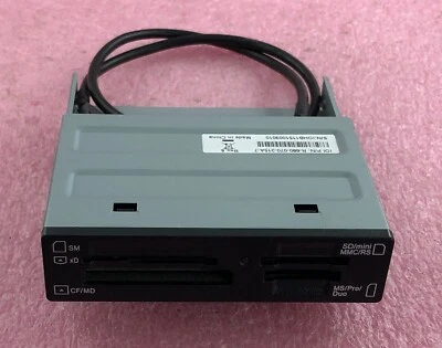 GENUINE DELL R-680-070-215A-7 CARD READER - 4 CARD SLOTS - WITH CABLE - Image 1 of 4