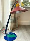 VINTAGE 1970er EH LEUCHTEN 21" große Lampe Deutschland Kinder Nachtbett Art Deco