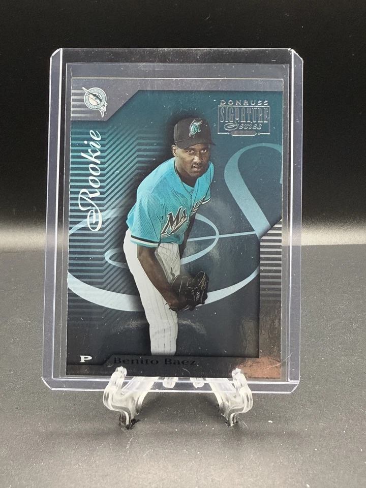 BENITO BAEZ RC 2001 Donruss Signature Series #169 #'d 522/800 - Image 1 of 2