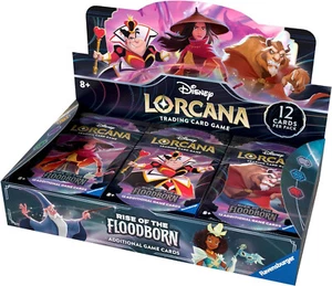 Disney Lorcana JCC: Rise of the Floodborn Booster Pack exhibición 24 unidades EN MANO - Imagen 1 de 4