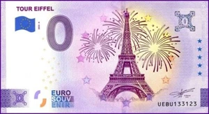 UEBU / EIFFELTURM - PARIS / 0€ TICKET / NULL EURO-SCHEIN / 0€ 2023-6 - Bild 1 von 1