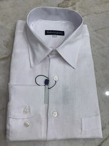 Bullock And Jones Alameda Linen Shirts Mens- White - Size XXL - Picture 1 of 3
