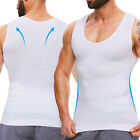 Herren Body Shaper Gynäkomastie Kompression ionisch formendes Shirt Abnehmen Tank Top