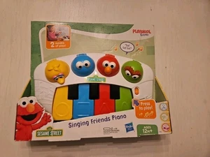 Sesame Street Singing Friends Juegos de piano Formas Big Bird Cookie Monster Elmo - Imagen 1 de 8