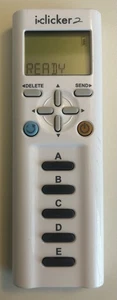 iClicker 2 Student white Remote Classroom Response Control School interactive - Picture 1 of 1