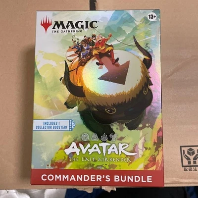 MTG Avatar The Last Airbender Commander’s Bundle w/ Collector Booster NEW JP - Image 1 of 3
