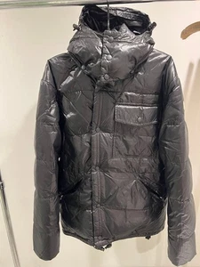 MONCLER Early Puffer Jacket Size 1 Brown - Picture 1 of 7