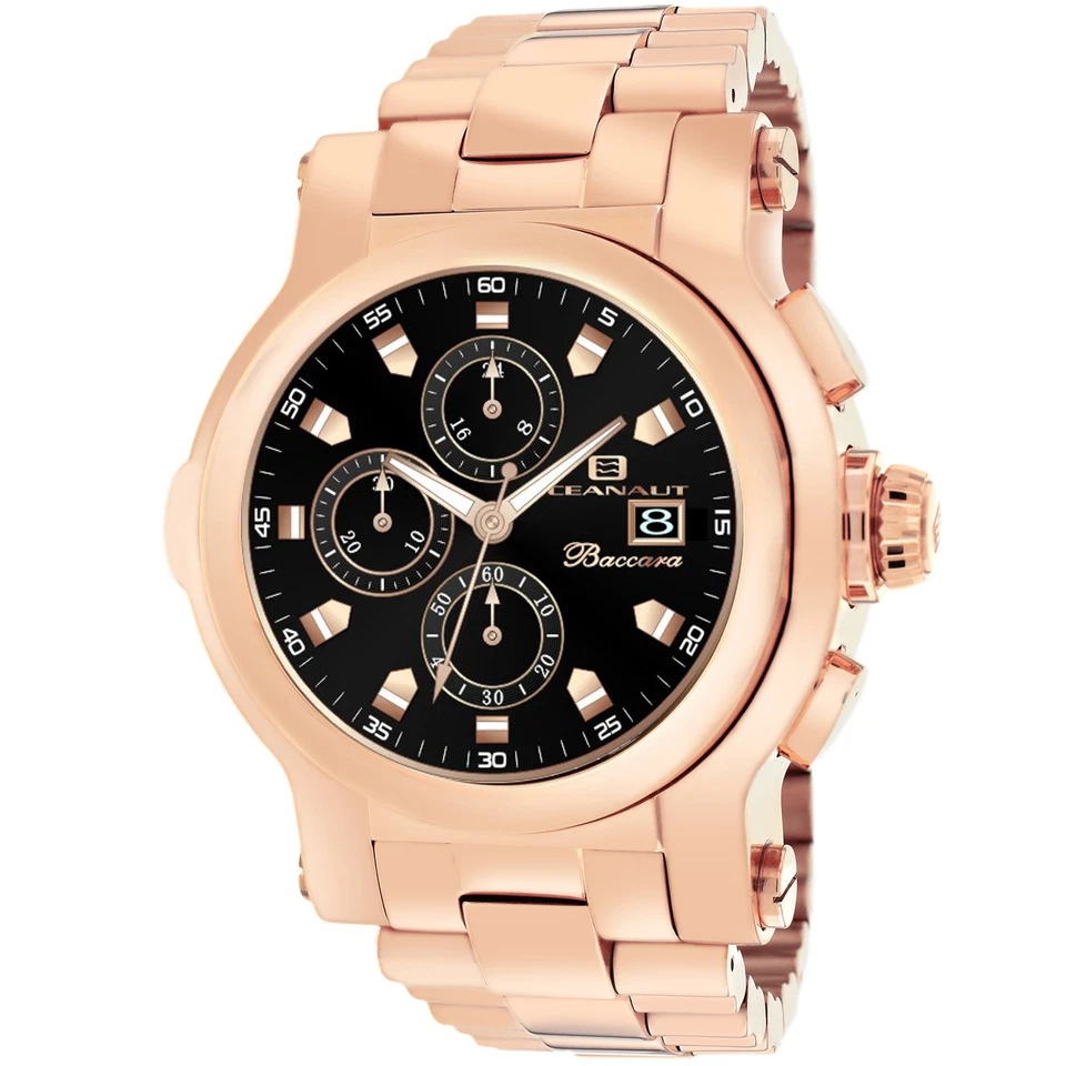 Oceanaut男士腕表Baccara XL黑色表盘腕表-OC0827 — 第 1/1 张图片