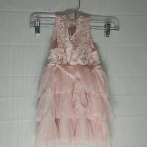 Rmla Kleinkind Prinzessin Kleid Rosa Größe 3T Gebraucht - Bild 1 von 4
