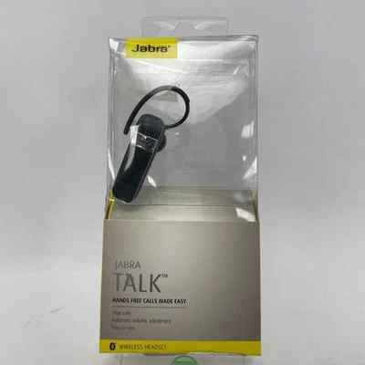 New Jabra Talk Mono Bluetooth Headset Black OTE4 - Image 1 of 4