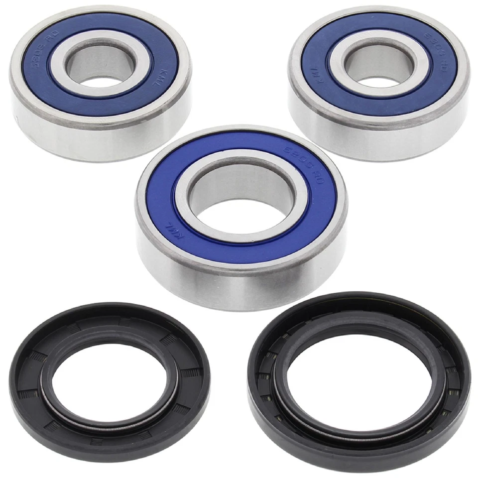 New All Balls Rear Wheel Bearing Kit 25-1280 for Kawasaki EN 450 A 454 LTD 85-90 Foto 1 de 1