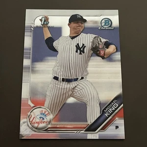 2019 Bowman Chrome Michael King Yankees BCP-162 1st Bowman - Picture 1 of 2
